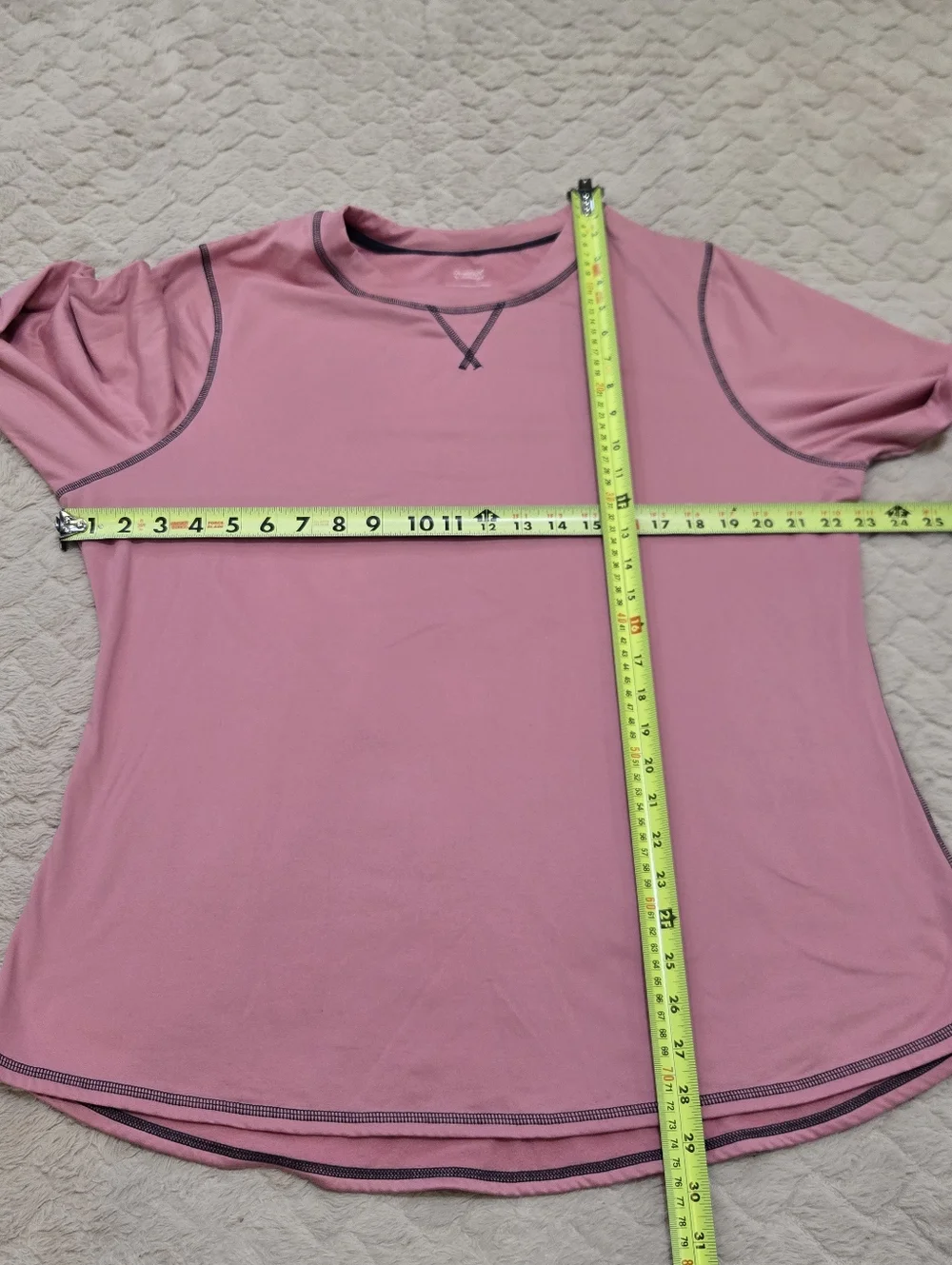 ClimateRight by Cuddl Duds Gray and Pink Tartan Plaid Pajamas, Size XXL